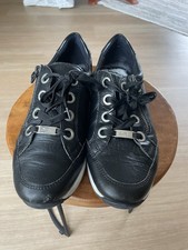 Ara Black High Soft Shoes UK 7