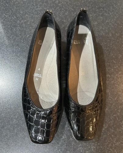 Black ara woman slip on - ara,
