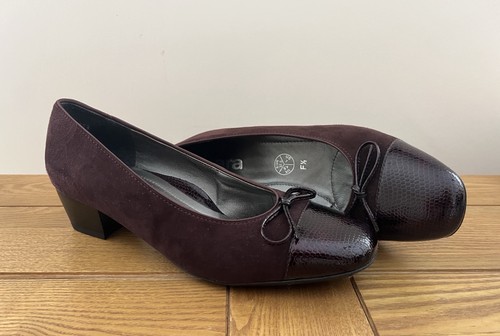Ara burgundy patent leather - ara,