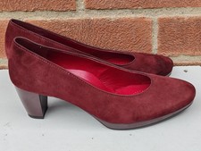 Ara, Ladies Red Leather Shoes
