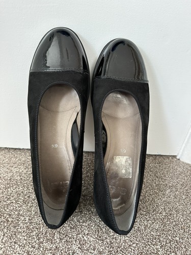 Ladies shoes ara black - 6.5,